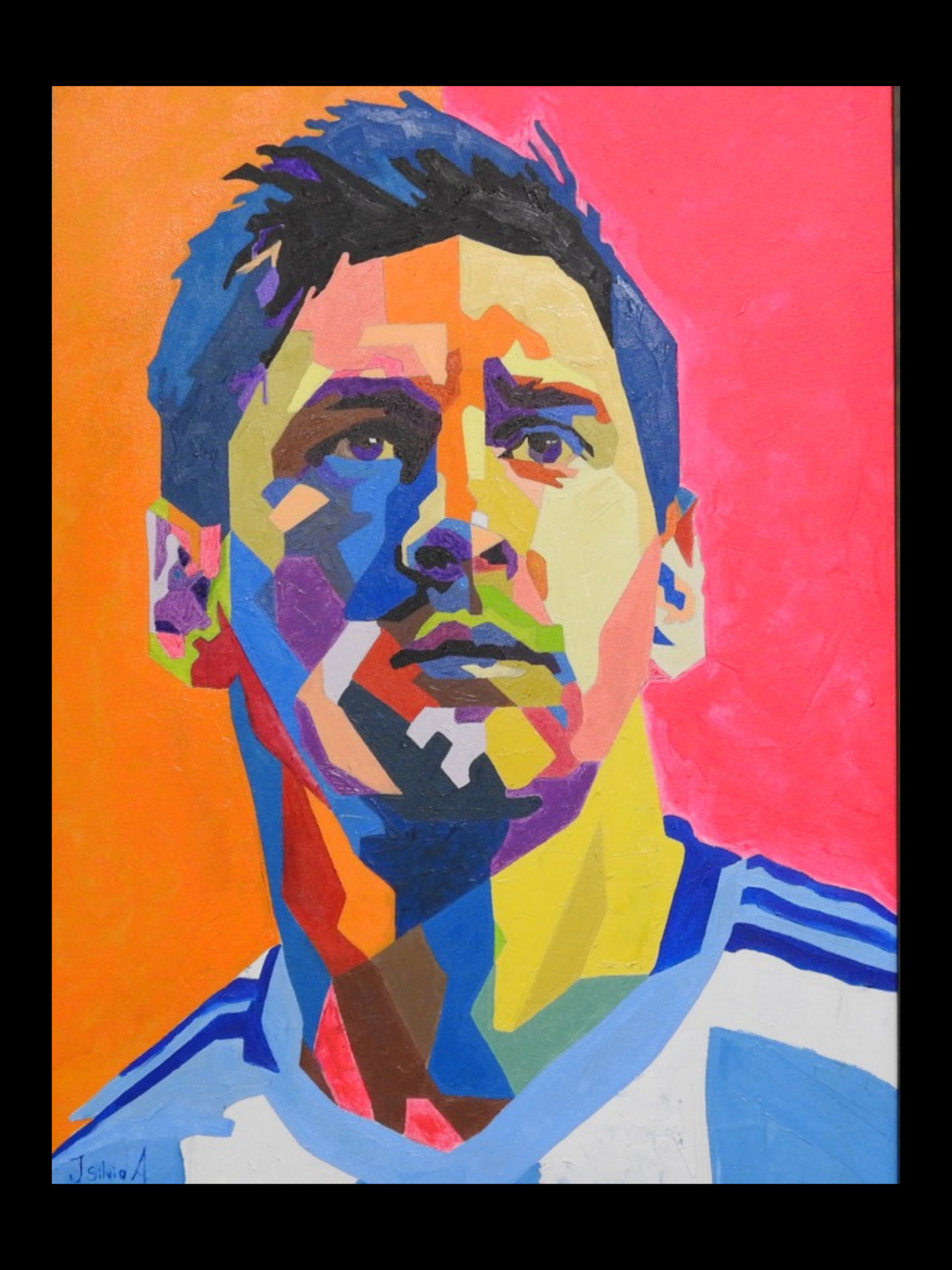 La Pulga - Oil - Size: 23x30