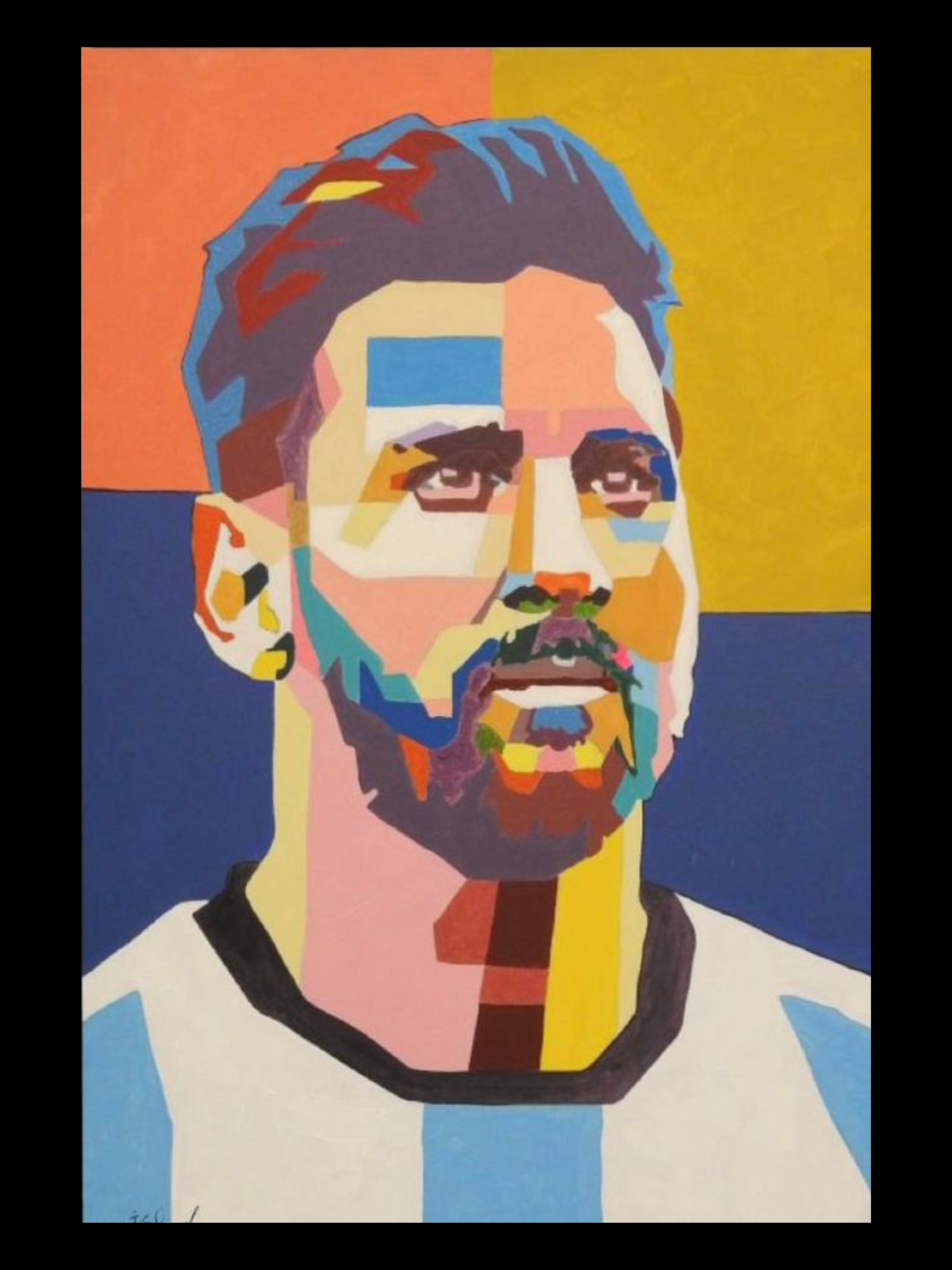 Lionel - Acrylic  -
Size: 23x36