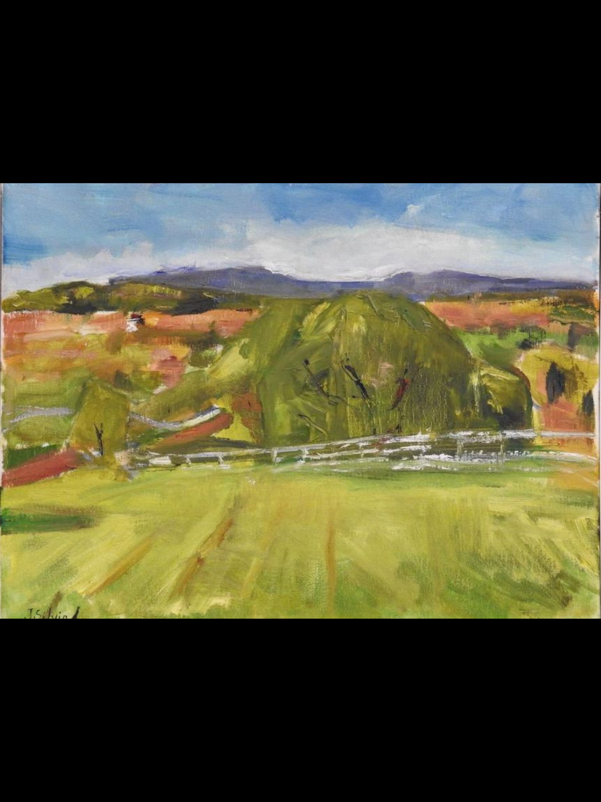 Somerset plantation - Oil - Size: 16x12