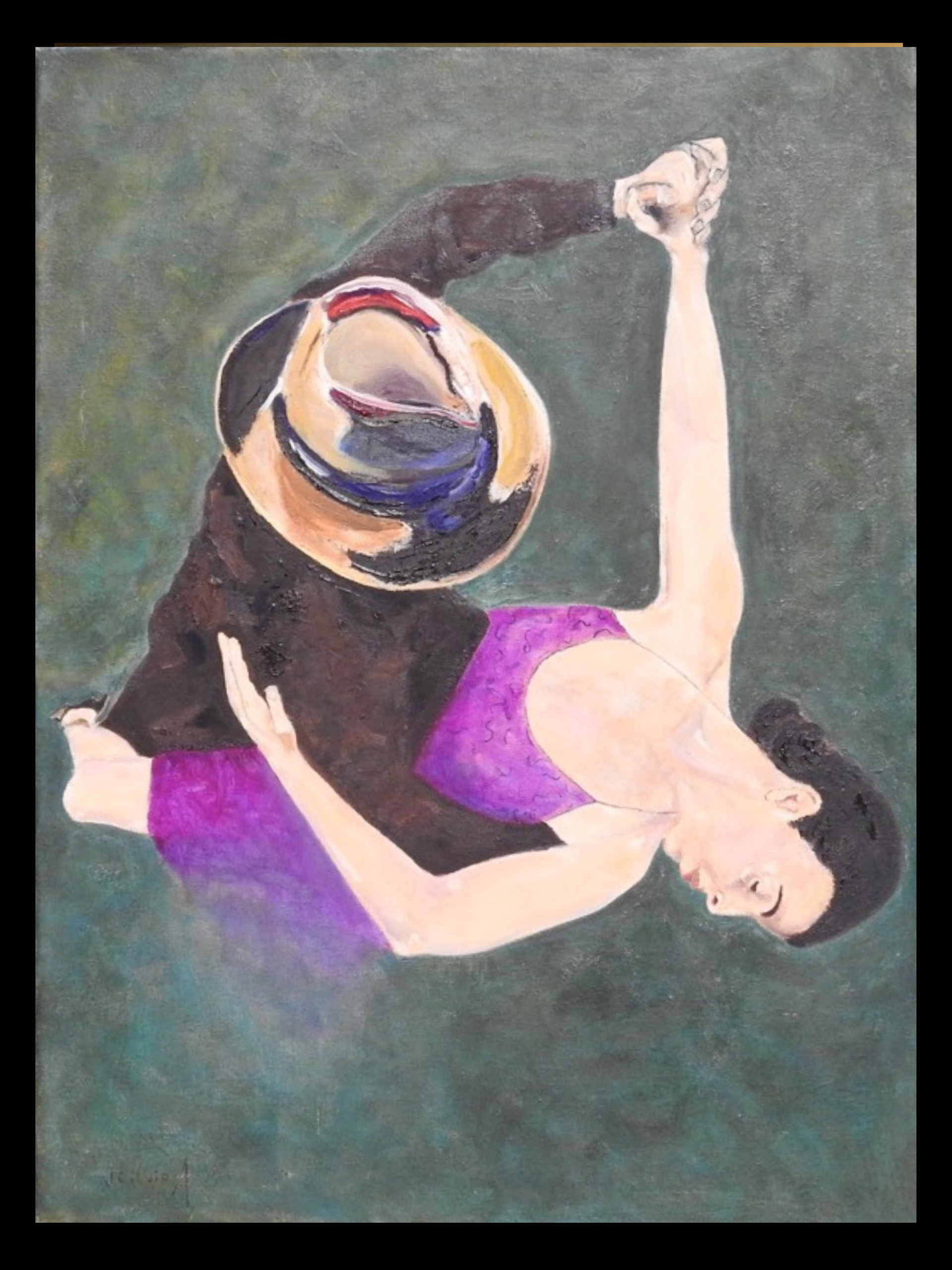 The soul of tango - Oil - Size:18x24