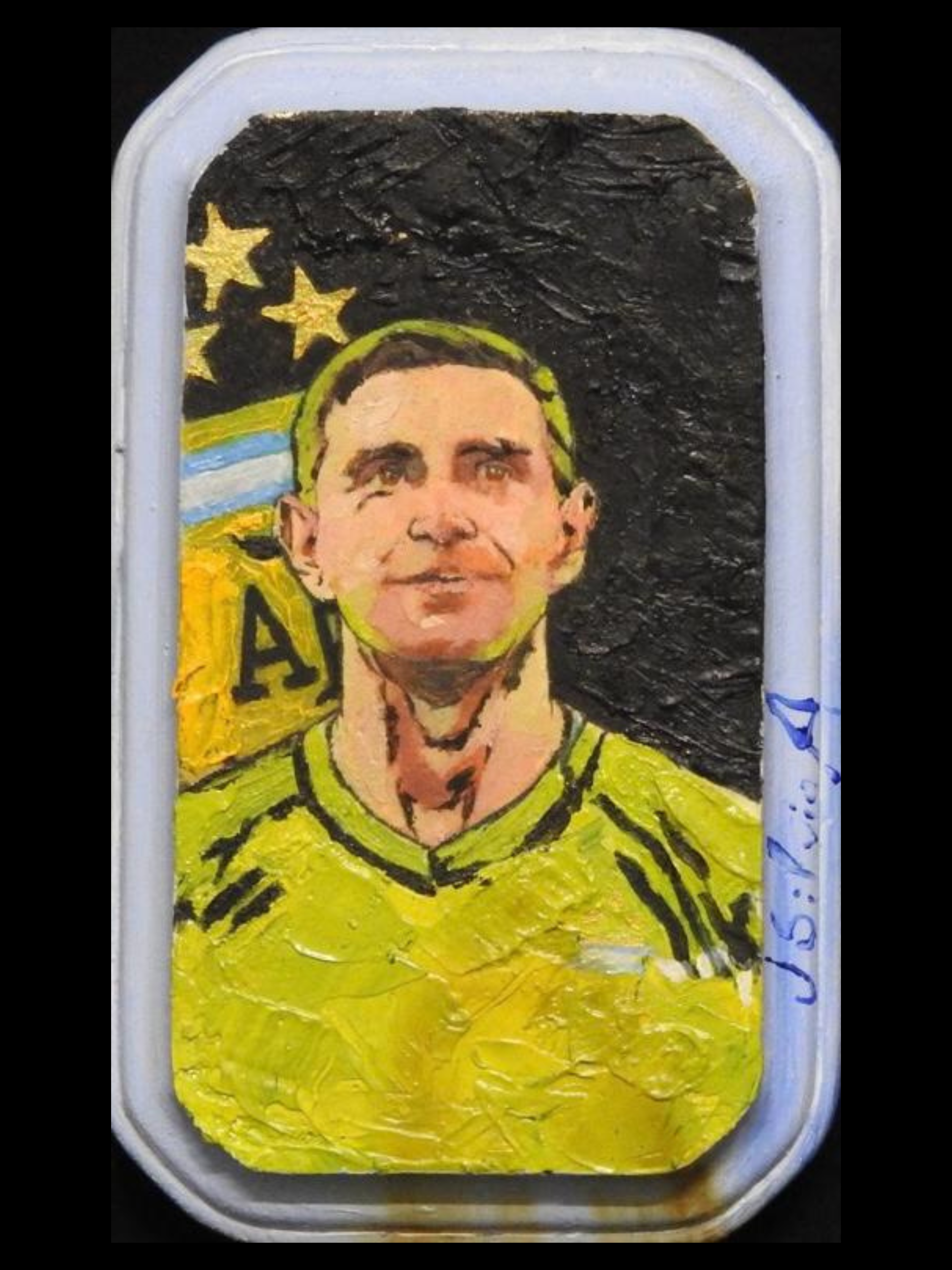 Dibu - Oil and wood - Size: 3x5