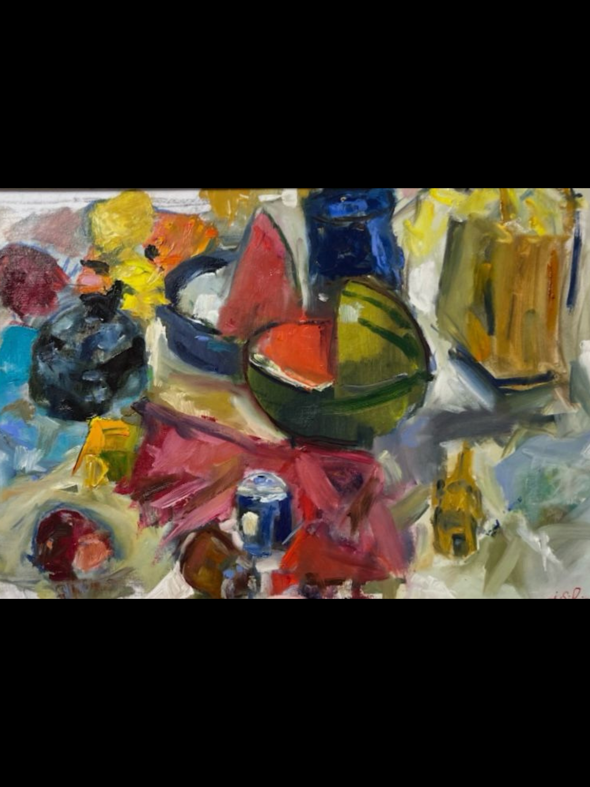 Little bit of everything - Oil - Size: 28x18